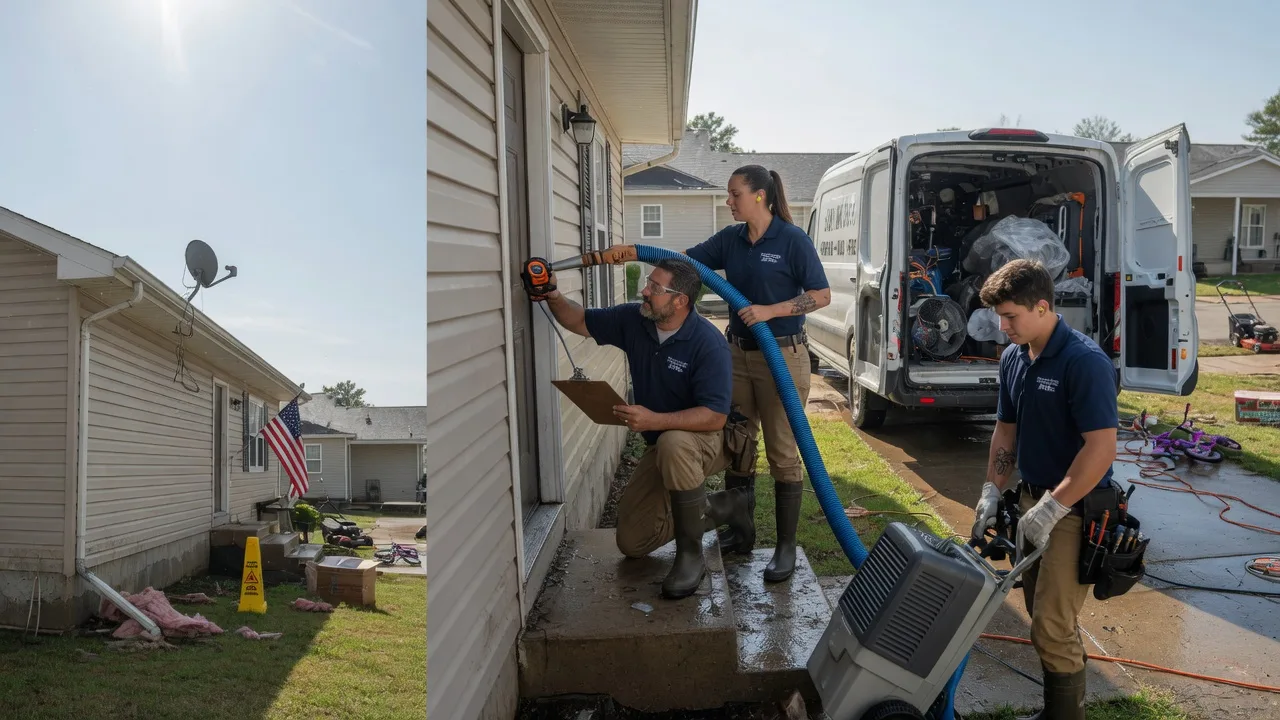 Ceiling Water Damage Restoration in Amboy, WA near me